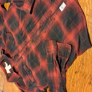 Men's H&M snap button down flannel